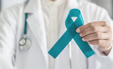 Cervical Cancer Awareness Ribbon