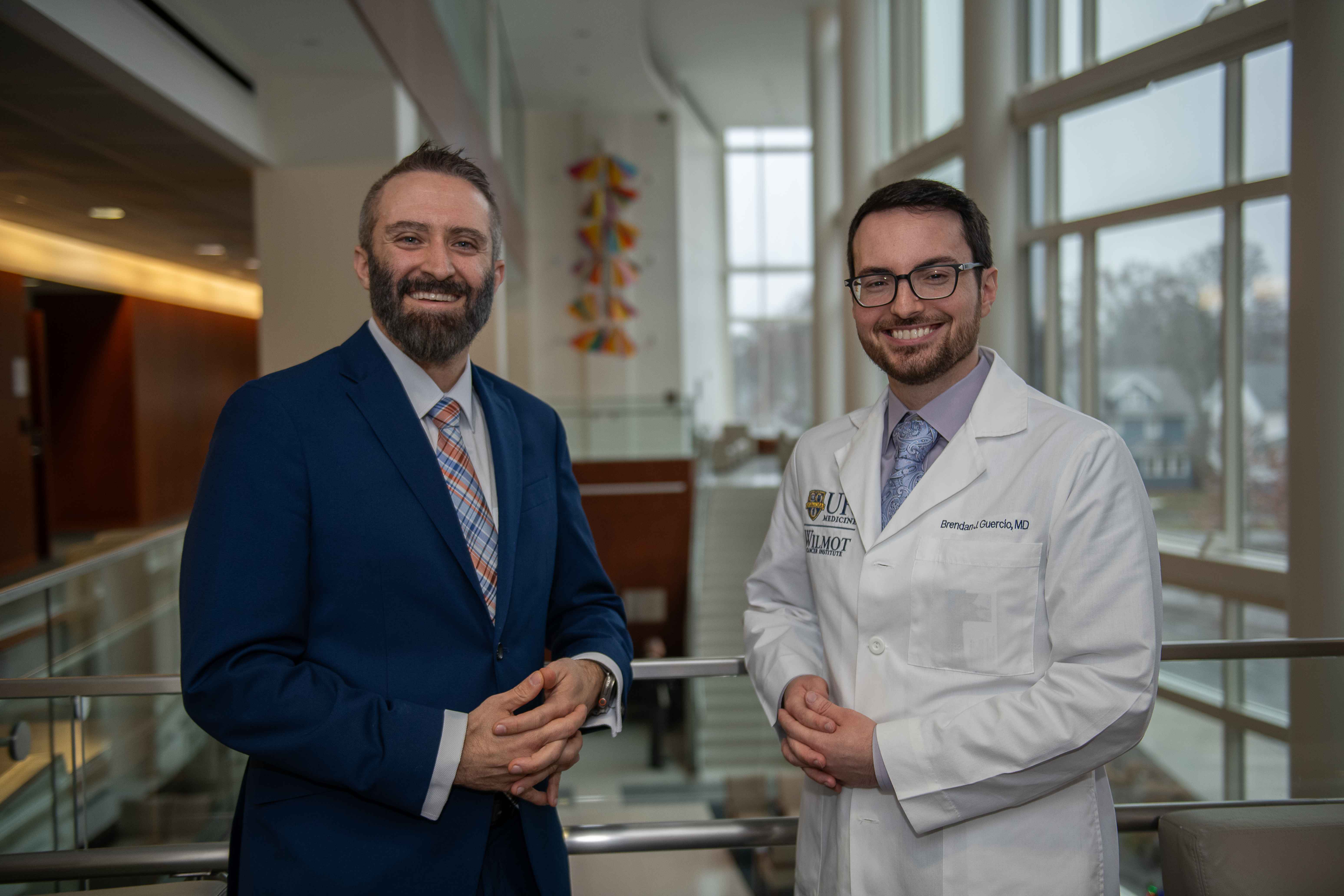 Drs. Phillip Rappold and Brendan Guercio