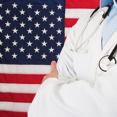 doc and flag