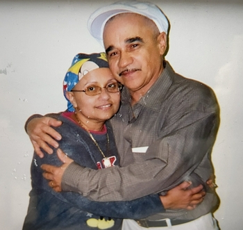 Maria being treated by Jose