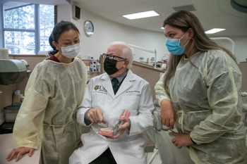 D. Saunders career of education, research and patient care spans 50 years.