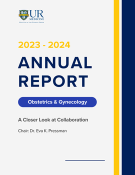 Annual Report Cover for 2023 to 2024 academic year
