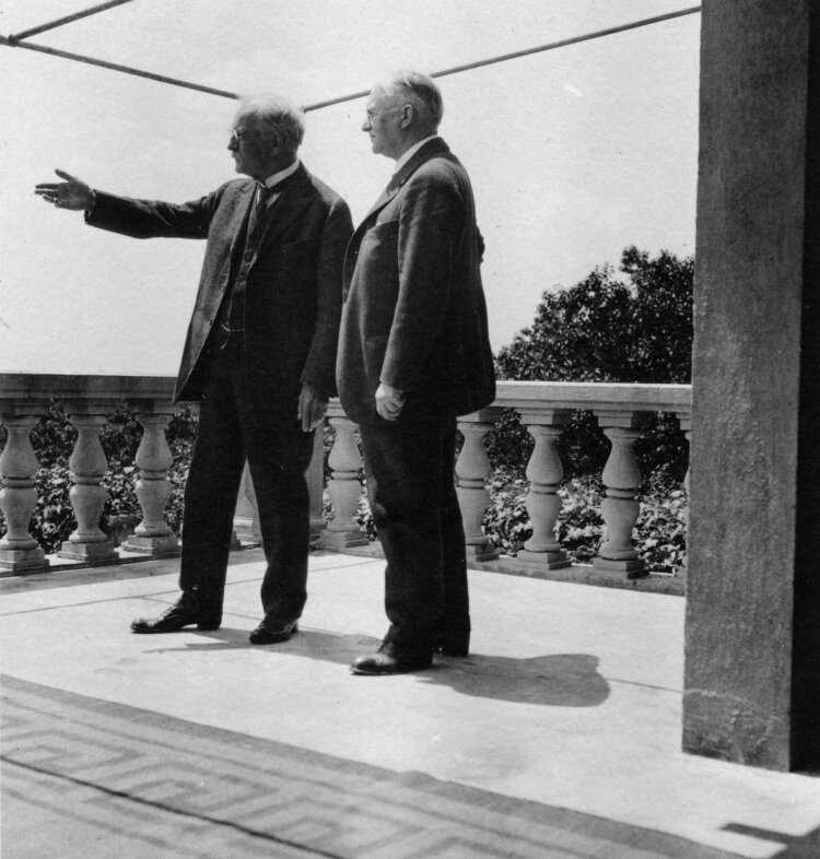 Abraham Flexner and George Eastman