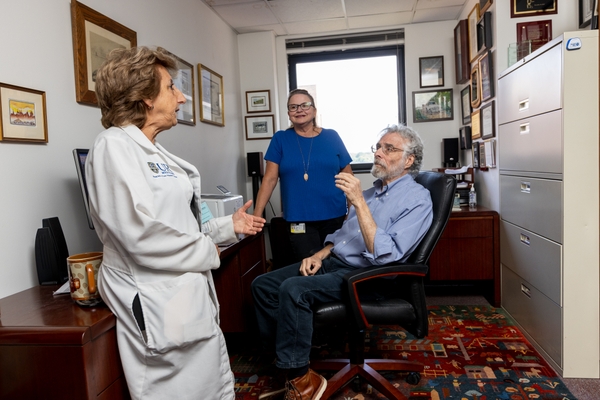 Janet Pennella-Vaughan (right), Tammy Ortiz, and Robert Dworkin