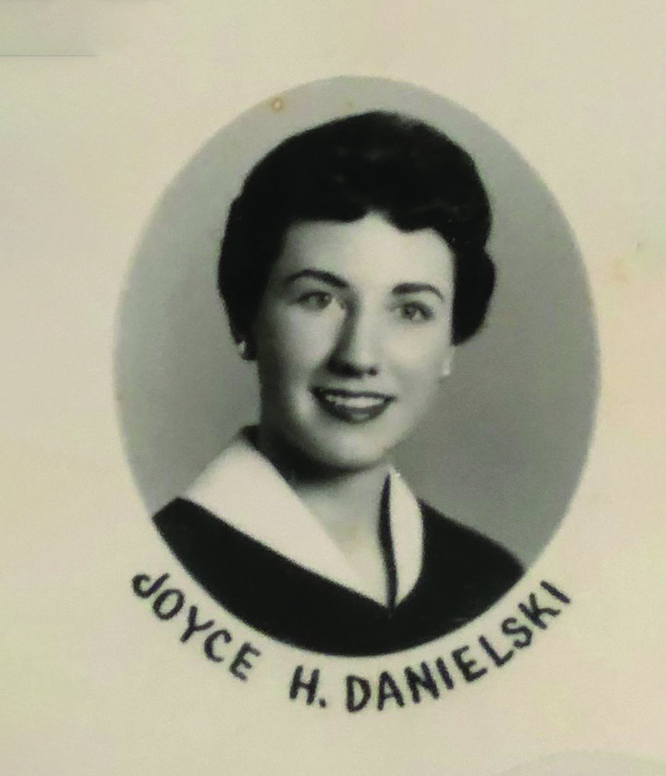 Joyce’s medical school yearbook photo from Wayne State University College of Medicine in 1960.