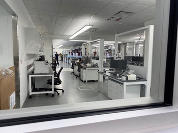 New Central Lab space
