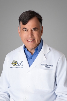 dr Curran wearing white coat