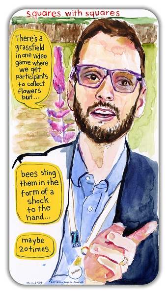 Benjamin Suarez-Jimenez, PhD Portrait by Charmaine Wheatley