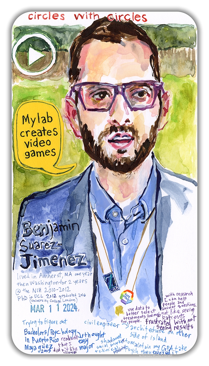 Benjamin Suarez-Jimenez Portrait by Charmaine Wheatley