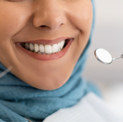 Prosthodontist smile restoration