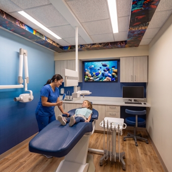 Dental chairs at the Integrated Care Center
