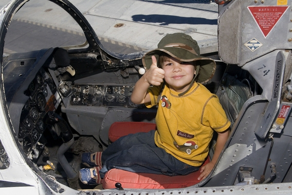 Buckeye Youngster Thumbs Up