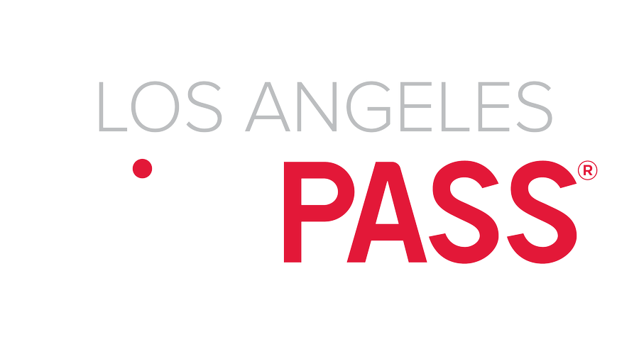 LA CityPASS® White and Red Logo