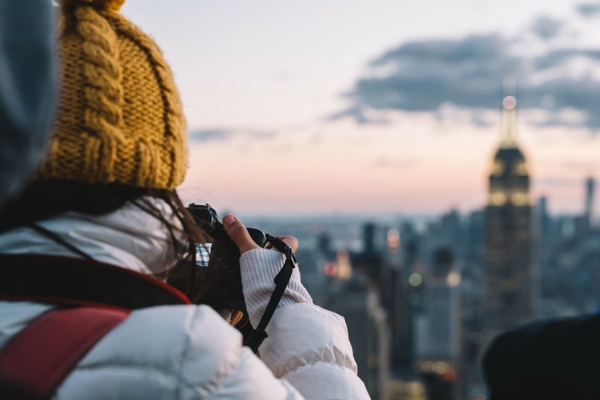 Girl with camera