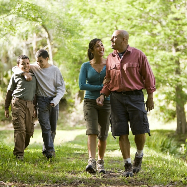 Hispanic paradox family picture