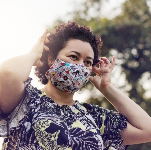 latin woman mask