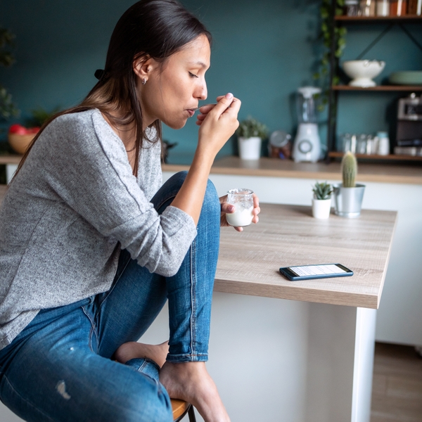 Getty Snacking woman