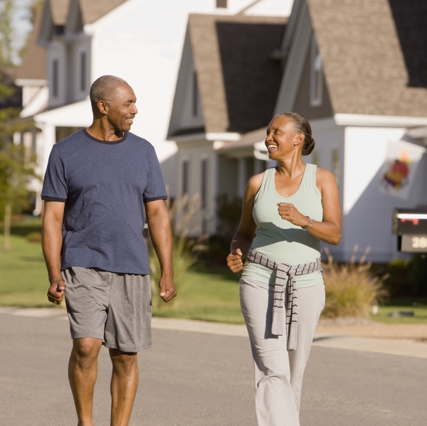 Getty - Senior African American couple walking together