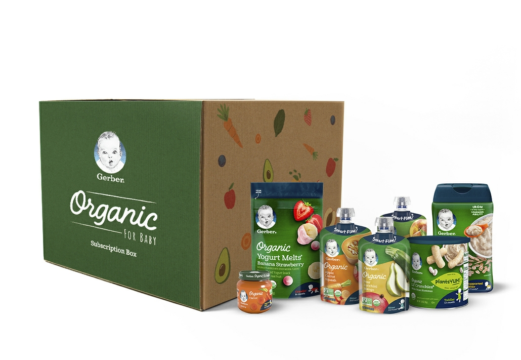 Gerber Introduces Subscription Boxes Curated for the Age and Stage of Your Baby