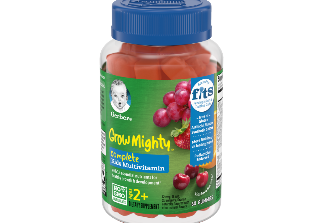 Gerber® Introduces Multivitamin Gummies Specially Designed to Help Kids Thrive