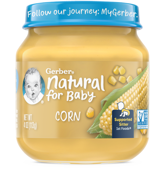 Gerber Announces New 1st Food® Puree Flavor Offerings in Natural Corn and Mango to Expand Flavor Profile and Increase Access to Variety of Exciting Flavors for Baby