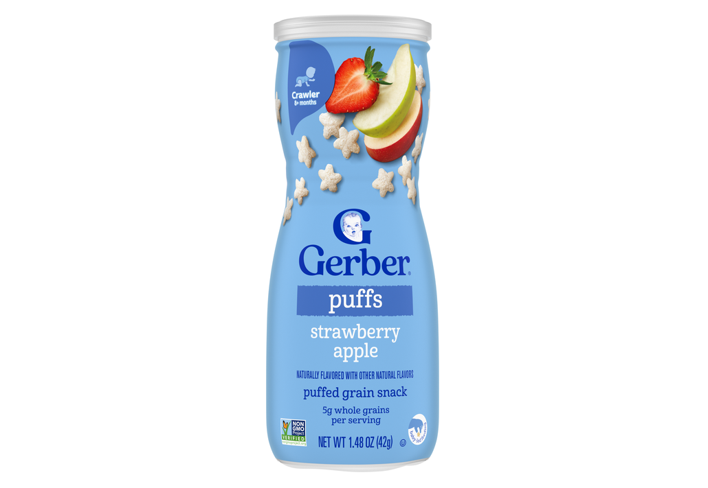 Gerber® Enhances Beloved Puffs and Teether Wheels Snacks with Nutrient-Dense Sorghum