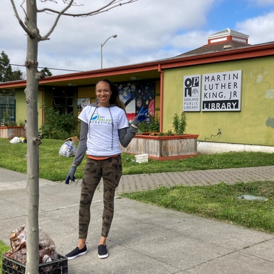 Ricquel keep oakland beautiful