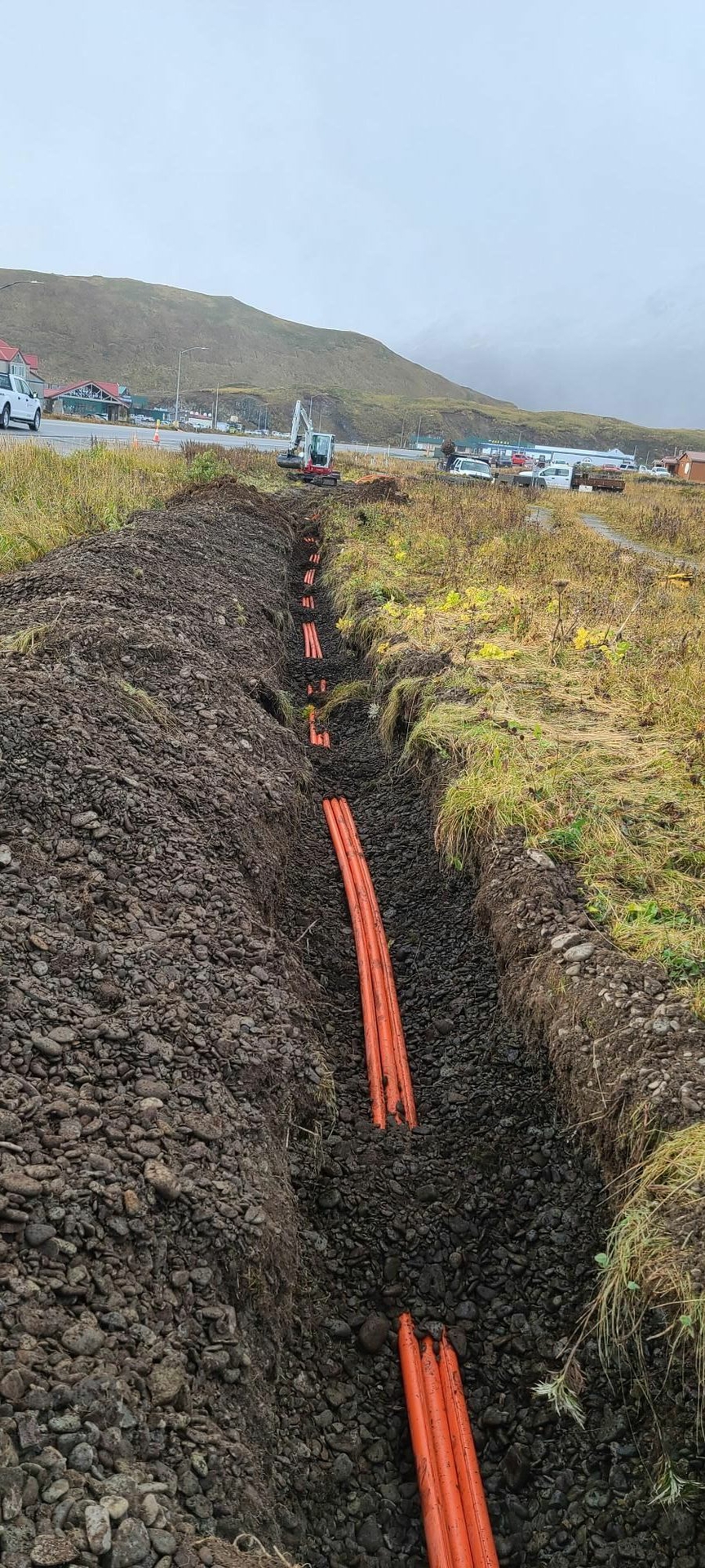 Unalaska trenching