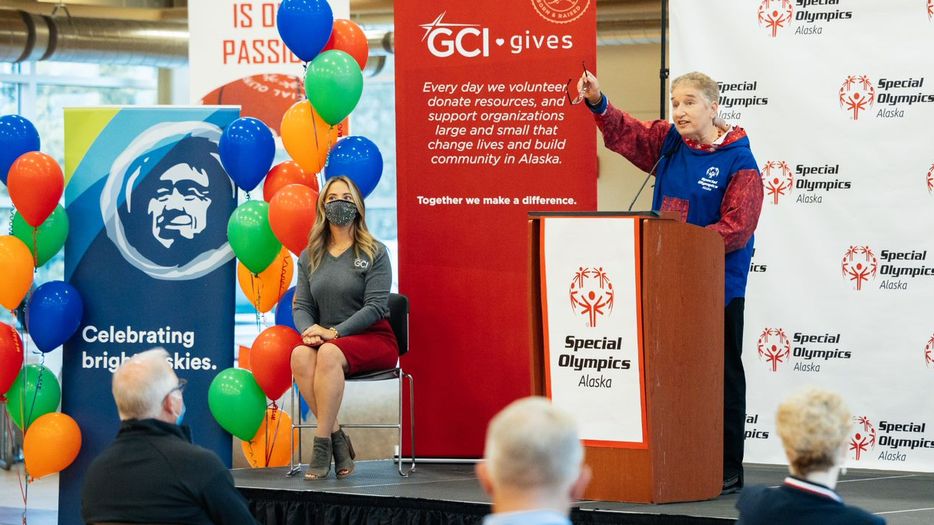 Special Olympics Alaska press conference