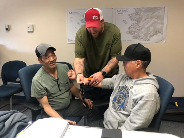 First aid training