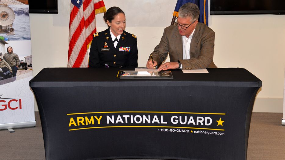 GCI, Alaska Army National Guard, U.S. Army join forces through PaYS Program