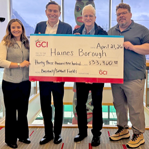 GCI supports Haines ball field upgrades, benefiting local youth and families