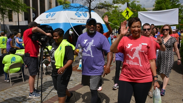 Blue Cross and Blue Shield of Alabama Partners with the City of Birmingham for Walk @ Lunch Day