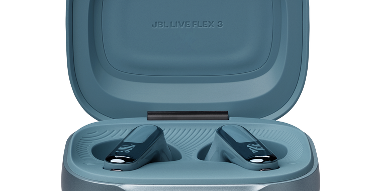 06.JBL_Live Flex 3_Product Image_Case Open_Blue