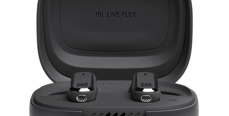 04.JBL_Live Flex_Product Image_Case Open_Black