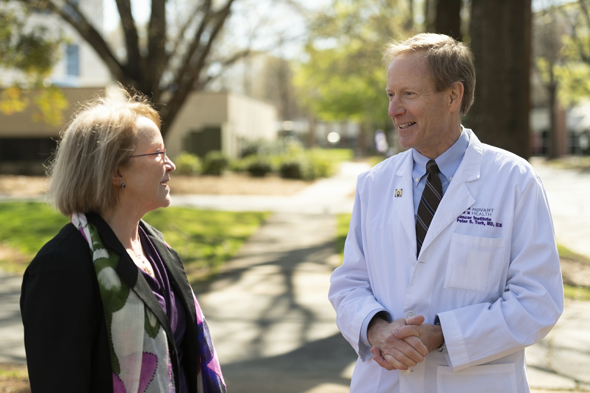 Dr. Peter Turk and Cathy Bessant