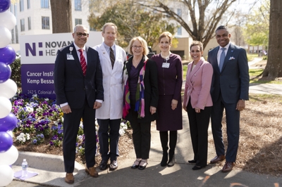 Novant Health, Bank of America leaders and Cathy Bessant