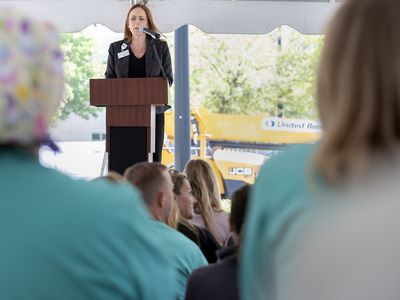 Jennifer Wilson, chief operating officer for Novant Health’s South Carolina physician operations, emphasized the center’s role in responding to a fast-growing region. ECWomenHealth-0334