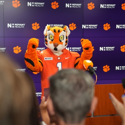 Tiger Mascot-Novant Patch