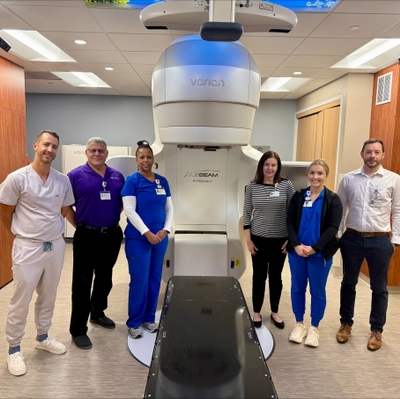 Novant Health radiation therapy team