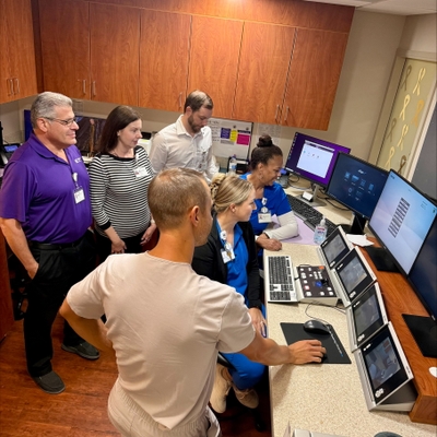 Novant Health radiation therapy team 3