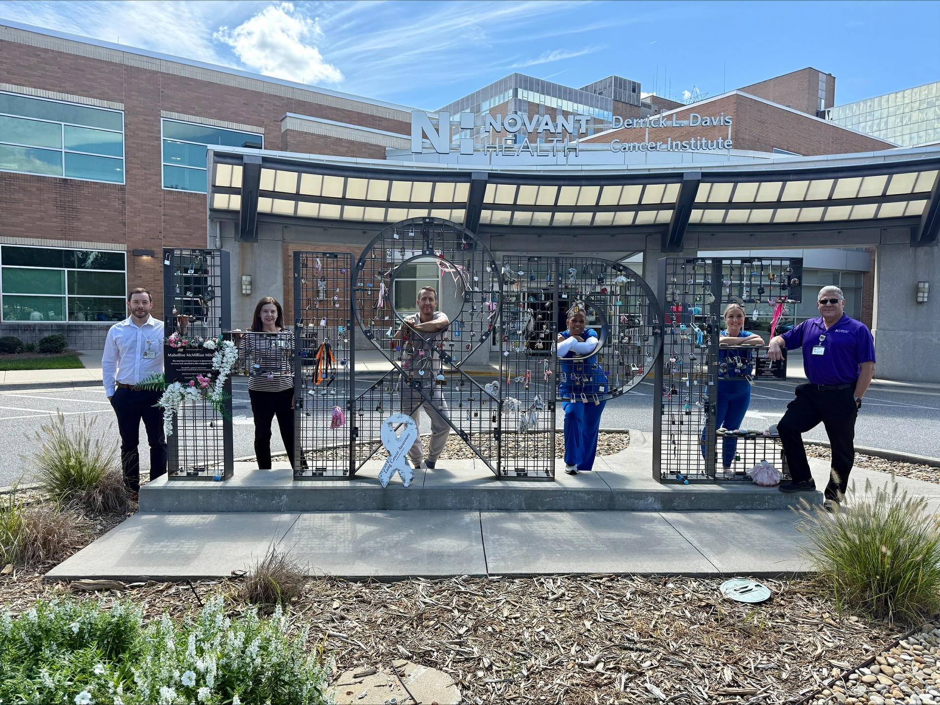 Novant Health radiation therapy team 2