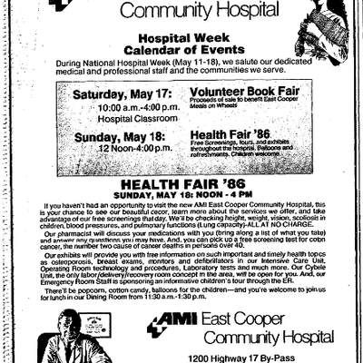 1986 Hospital Week
