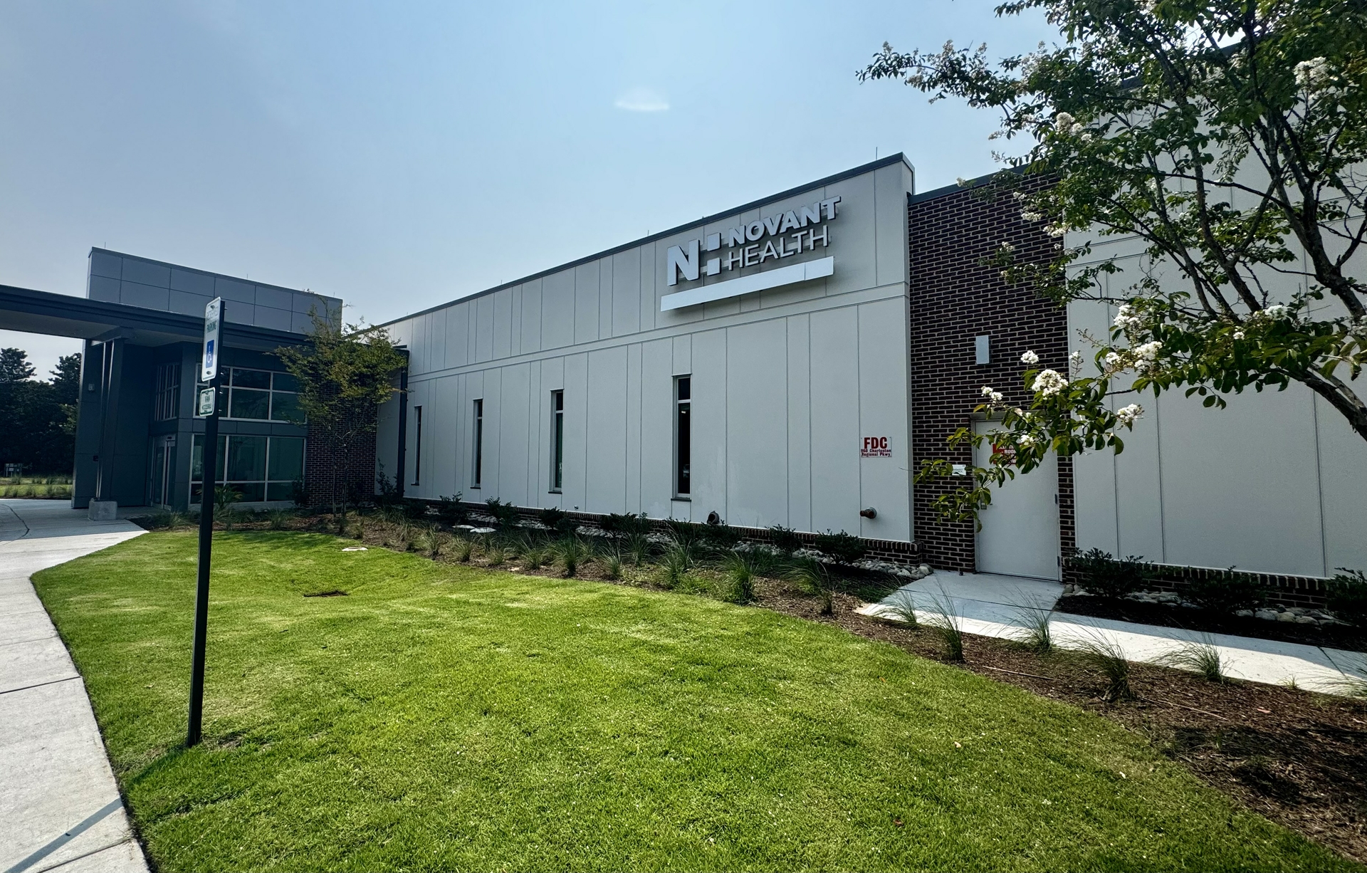 Novant Health Clements Ferry Emergency Department Exterior