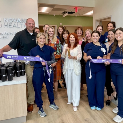 Novant Health Clements Ferry Emergency Department Ribbon Cutting