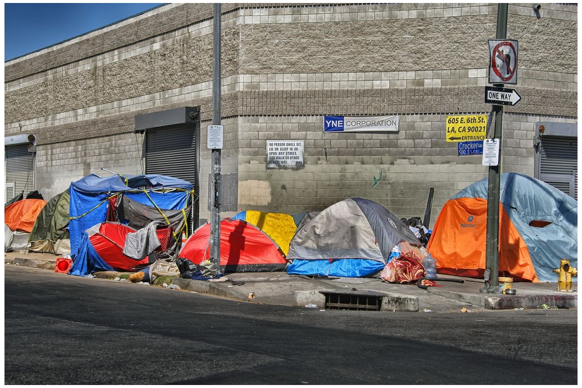 Homeless Encampment: Skid Row