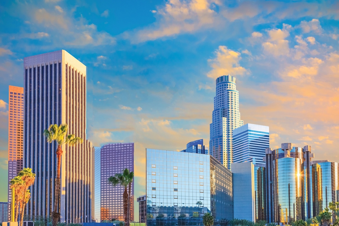  High Rise Real Estate Skyline during the day