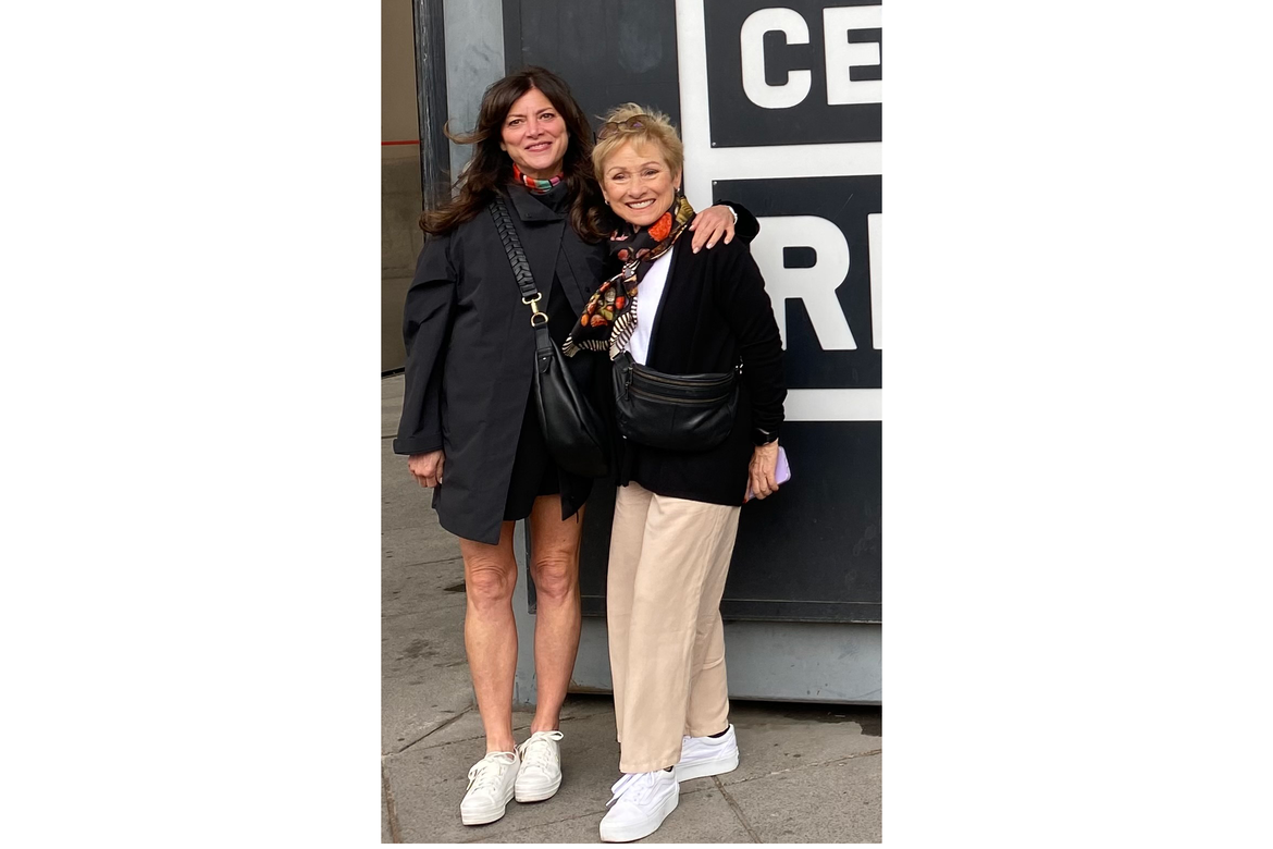 Jennifer Zalokar and Karen Tucker in Madrid
