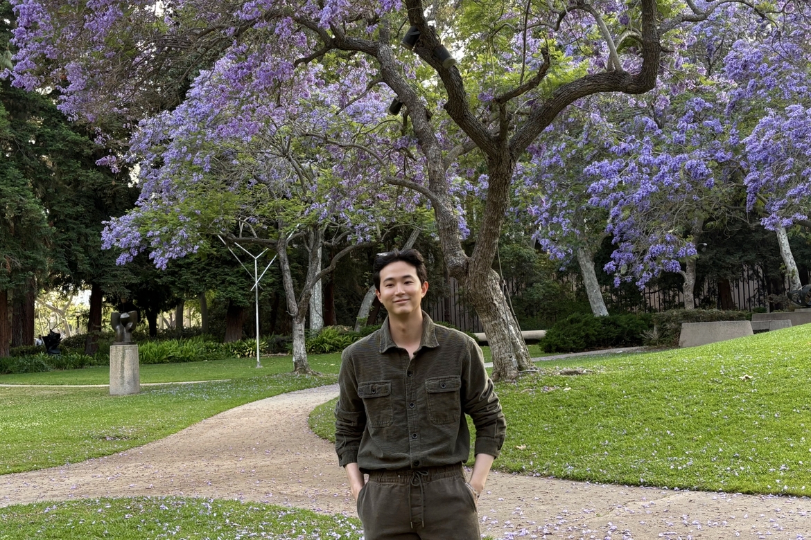 Ho Yun Kang on the UCLA Campus