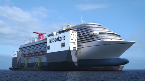 03_BOKA-Vanguard-loaded-with-Carnival-Vista-for-dry-docking_copyright-Boskalis